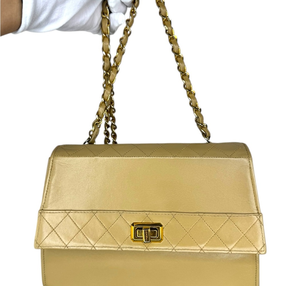 Rare Vintage Chanel Trapezoid Bag